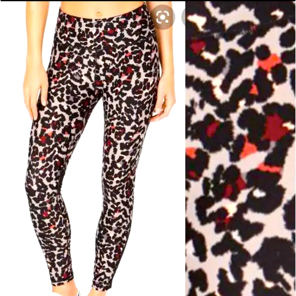 Calvin Klein Performance Leopard Print Legging (S) - image 1